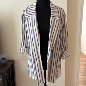 Bershka oversized pinstrip blazer NEVER WORN